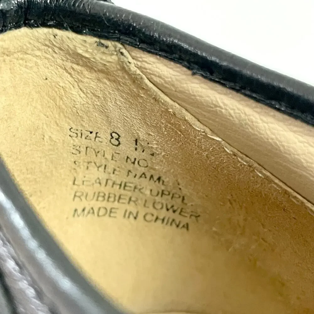 Vintage 90s Y2K DKNY Sneaker Heels‎ Sz 8.5 Utility Chic Urban Minimalist Cyber